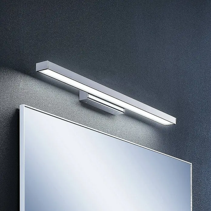 Lindby Wandleuchte Alenia - chrom / silber