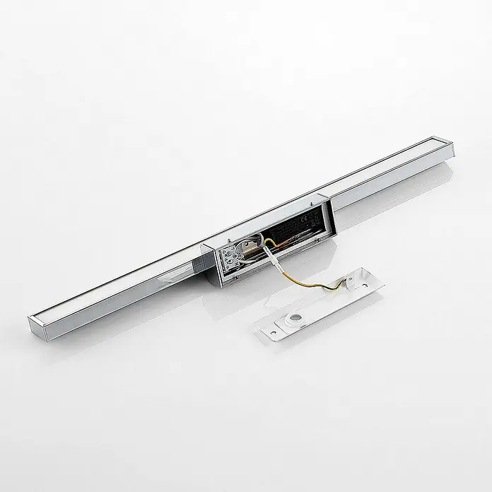 Lindby Wandleuchte Alenia - chrom / silber