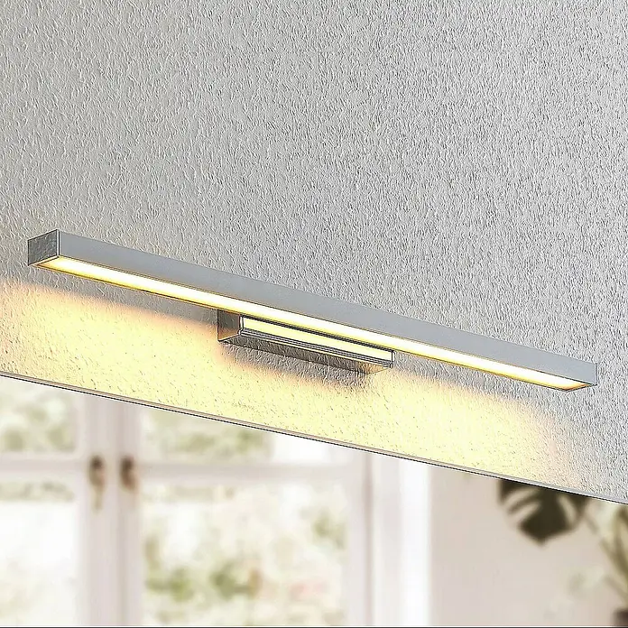 Lindby Wandleuchte Alenia - chrom / silber