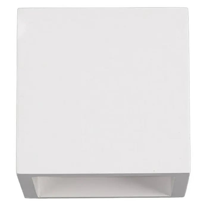 Lindby Wandleuchte Marita - L x B x H: 11,5 x 11,5 x 11,5 cm, weiß / opal, weiß / opal