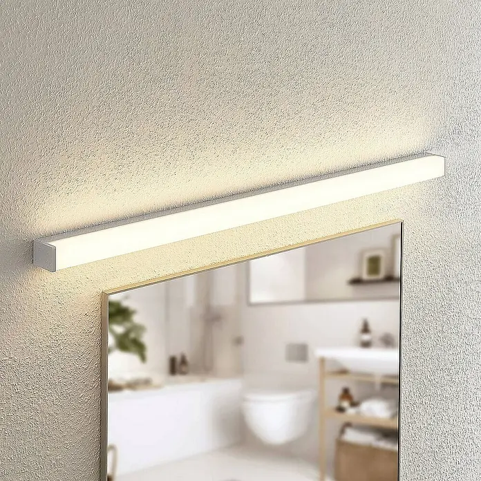 Lindby Wandleuchte Klea - L x B x H: 7 x 120 x 5 cm, chrom / silber