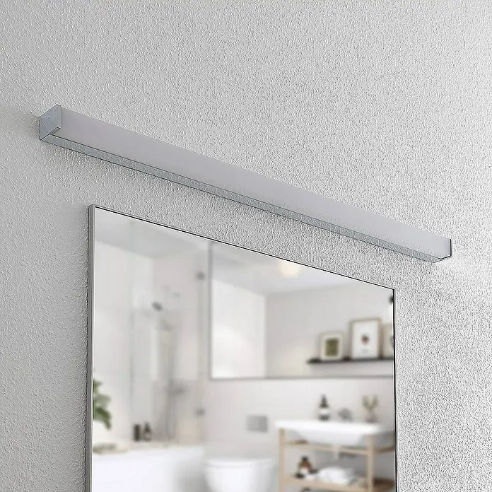 Lindby Wandleuchte Klea - L x B x H: 7 x 120 x 5 cm, chrom / silber