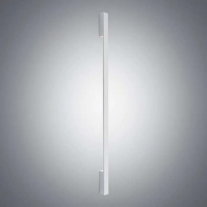 Arcchio Wandleuchte Ivano - L x B x H: 4,4 x 4,4 x 130 cm, weiß / opal, weiß / opal