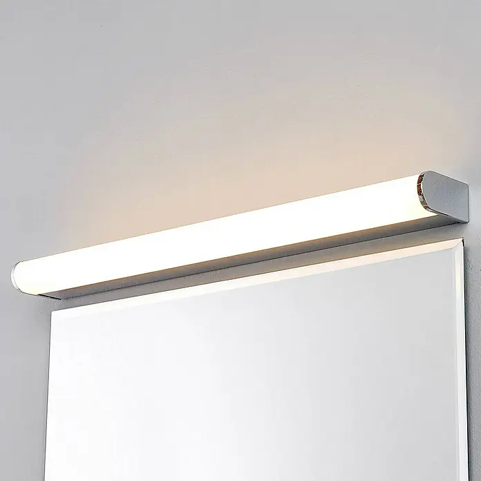Lindby Wandleuchte Philippa - L x B x H: 7,8 x 58 x 4 cm, chrom / silber