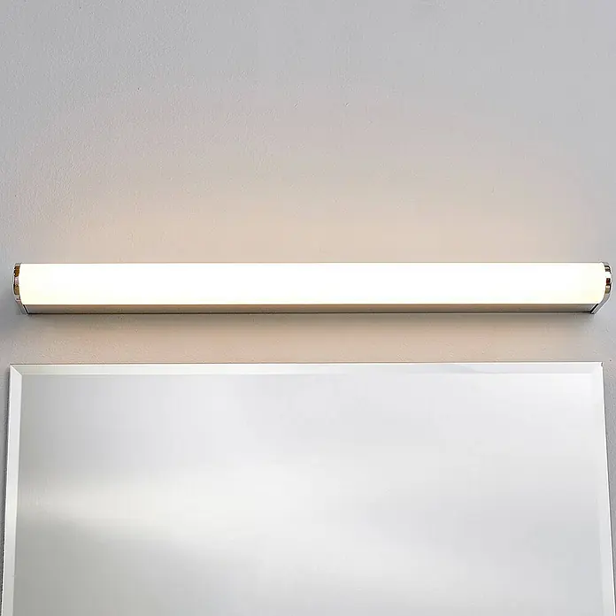 Lindby Wandleuchte Philippa - L x B x H: 7,8 x 58 x 4 cm, chrom / silber
