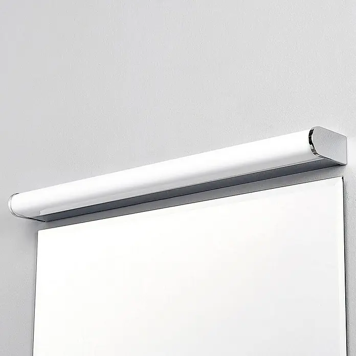 Lindby Wandleuchte Philippa - L x B x H: 7,8 x 58 x 4 cm, chrom / silber