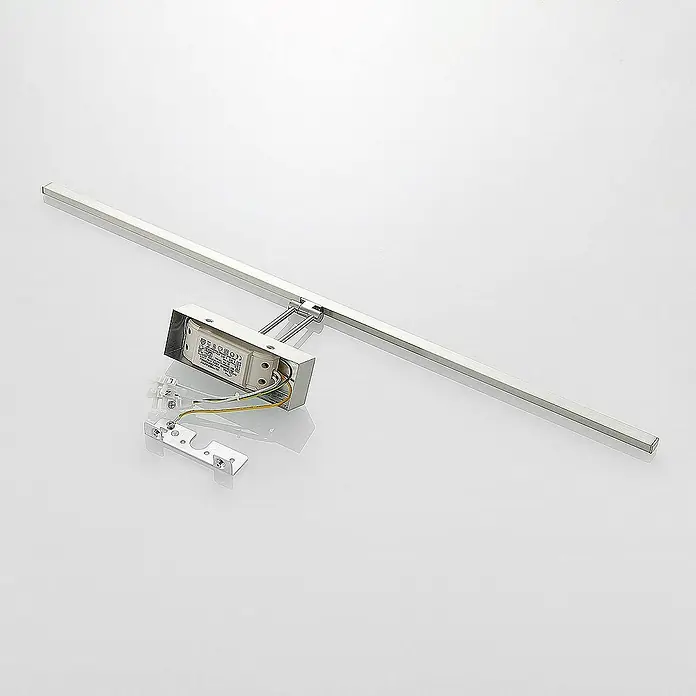 Lucande Wandleuchte Thibaud - alu / grau / zink