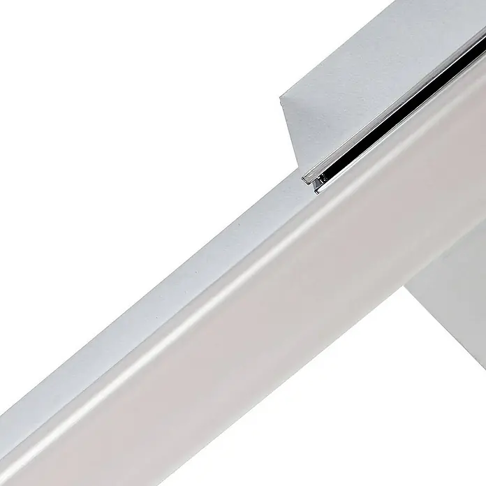 Lucande Wandleuchte Kivana - L x B x H: 8 x 120 x 3,6 cm, chrom / silber, chrom / silber