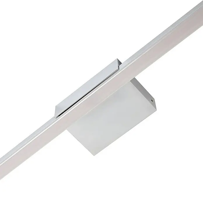 Lucande Wandleuchte Kivana - L x B x H: 8 x 120 x 3,6 cm, chrom / silber, chrom / silber