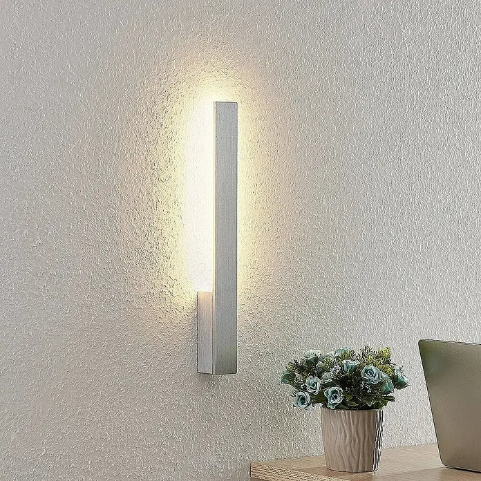 Arcchio Wandleuchte Ivano - alu / grau / zink, alu / grau / zink