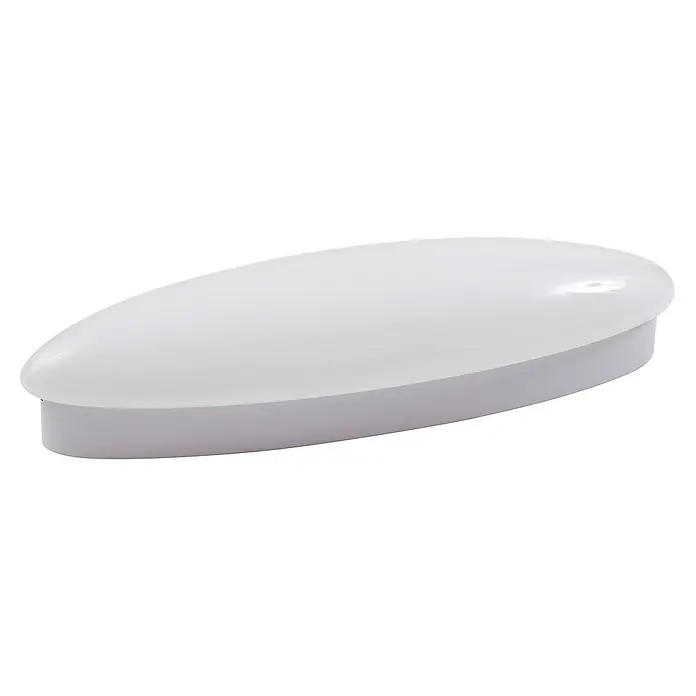 Lucande Wandleuchte Leihlo - L x B x H: 5,5 x 27 x 8 cm, weiß / opal