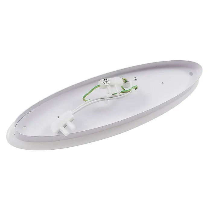 Lucande Wandleuchte Leihlo - L x B x H: 5,5 x 27 x 8 cm, weiß / opal