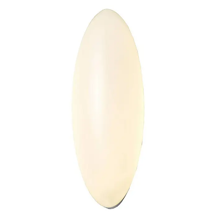 Lucande Wandleuchte Leihlo - L x B x H: 5,5 x 27 x 8 cm, weiß / opal