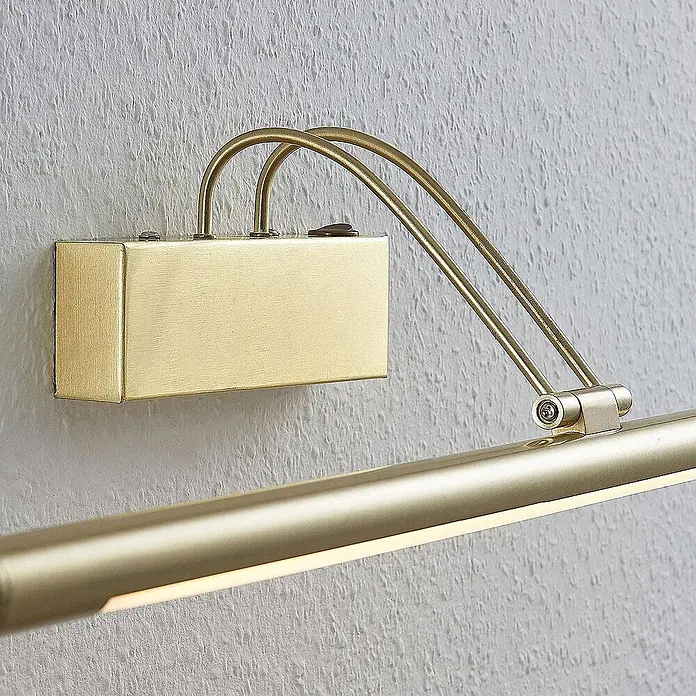 Lindby Wandleuchte Mailine - messing / gold, messing / gold