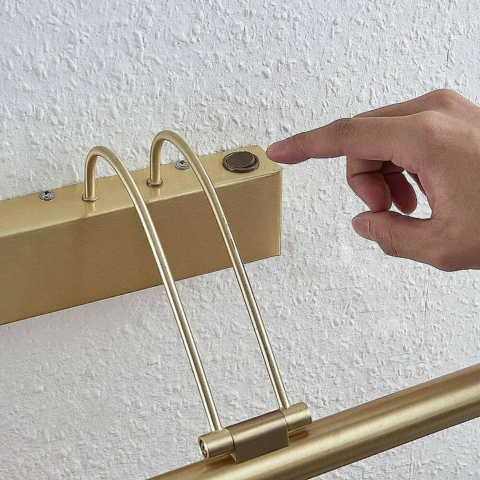 Lindby Wandleuchte Mailine - messing / gold, messing / gold