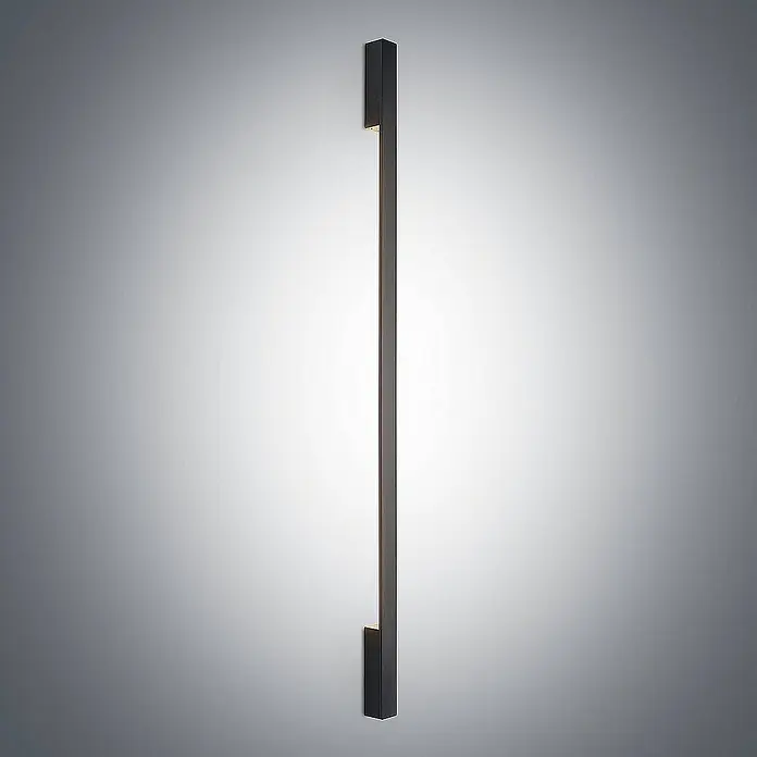 Arcchio Wandleuchte Ivano - L x B x H: 4,4 x 4,4 x 130 cm, schwarz, schwarz