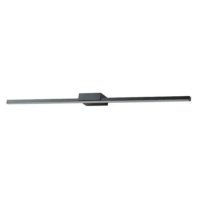 Lucande Wandleuchte Kivana - L x B x H: 8 x 90 x 3,6 cm, schwarz, schwarz