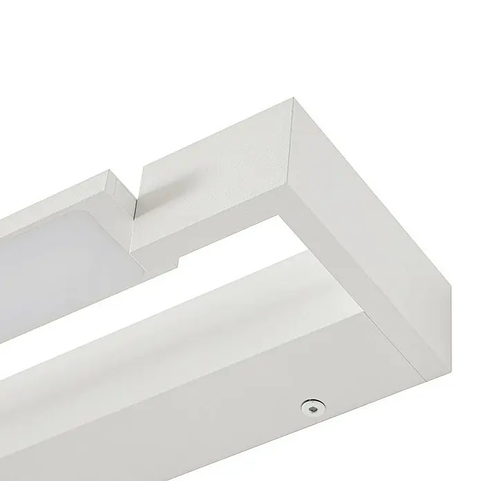 Arcchio Wandleuchte Jora - L x B x H: 10 x 60 x 4 cm, weiß / opal, weiß / opal