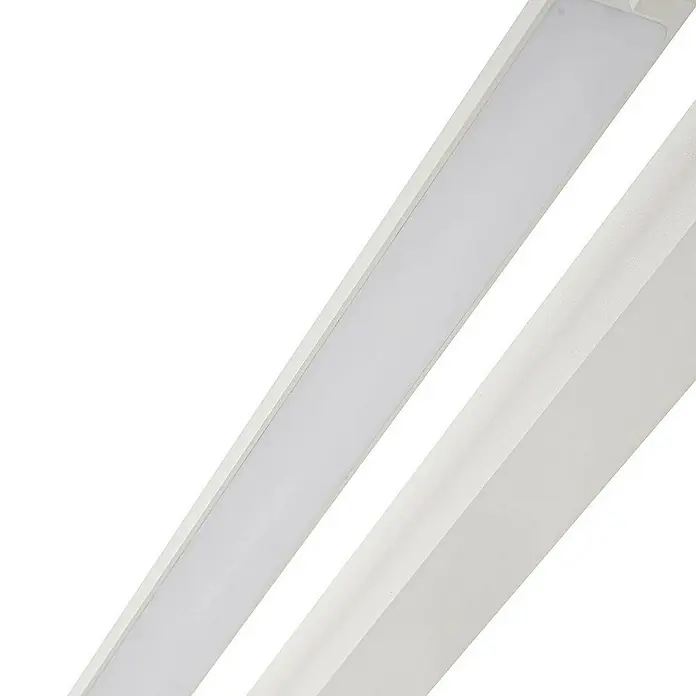 Arcchio Wandleuchte Jora - L x B x H: 10 x 60 x 4 cm, weiß / opal, weiß / opal