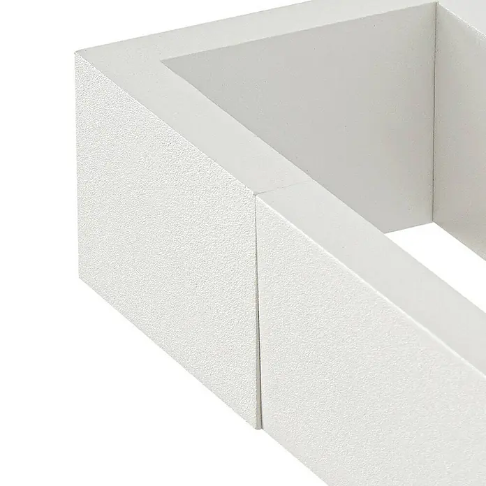 Arcchio Wandleuchte Jora - L x B x H: 10 x 60 x 4 cm, weiß / opal, weiß / opal