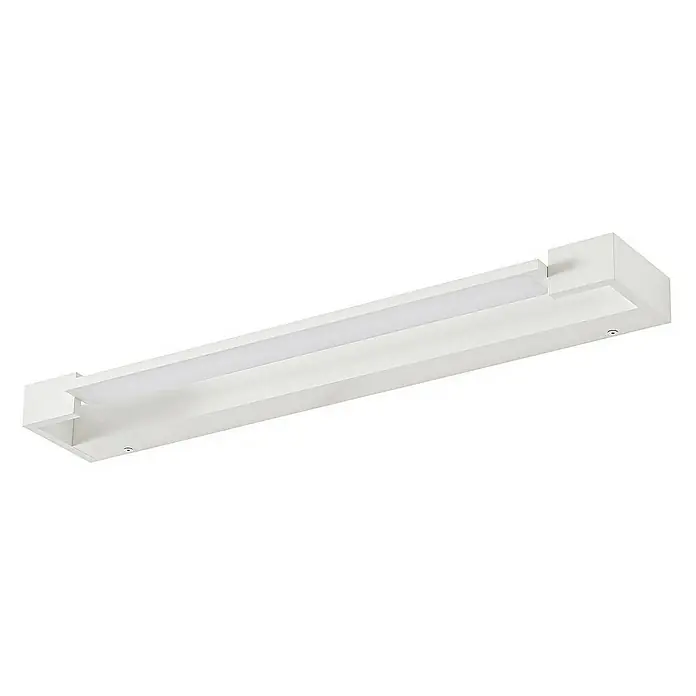 Arcchio Wandleuchte Jora - L x B x H: 10 x 60 x 4 cm, weiß / opal, weiß / opal