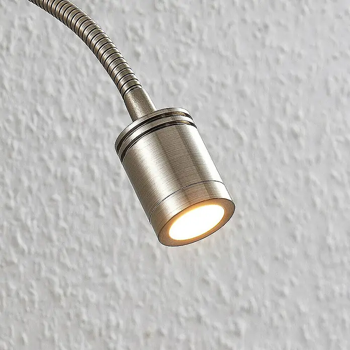 Lindby Wandleuchte Legera - alu / grau / zink, alu / grau / zink