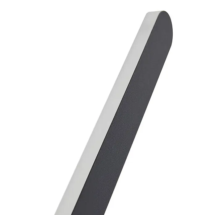 Lindby Wandleuchte Borian - L x B x H: 4 x 10 x 40 cm, schwarz