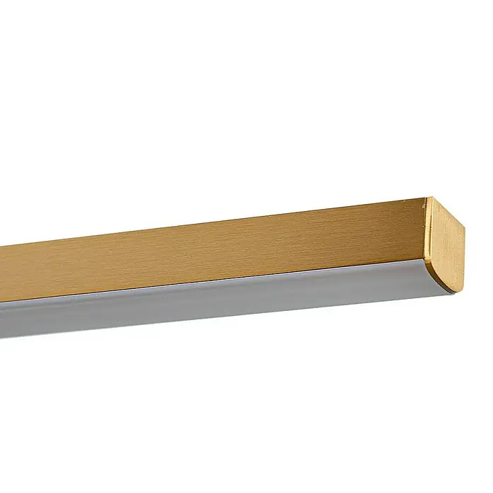 Lucande Wandleuchte Kivana - L x B x H: 8 x 90 x 3,6 cm, kupfer, kupfer