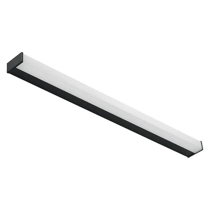 Lindby Wandleuchte Ulisan - L x B x H: 7,8 x 88,8 x 4 cm, schwarz