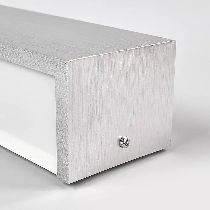 Lindby Wandleuchte Ranik - alu / grau / zink, alu / grau / zink