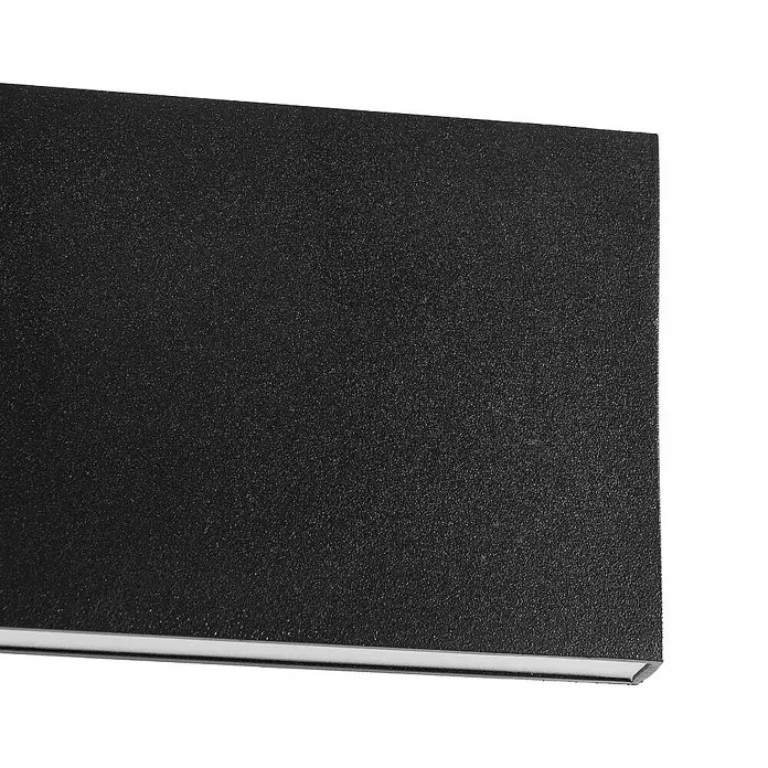 Lindby Wandleuchte Ignazia - L x B x H: 4,5 x 28 x 8 cm, schwarz, schwarz