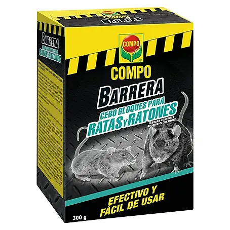Compo  Cebo para roedores en bloque