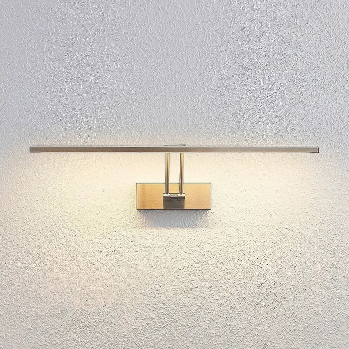 Lucande Wandleuchte Thibaud - alu / grau / zink