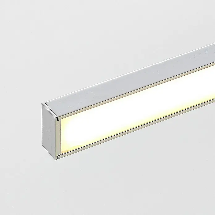 Lindby Wandleuchte Jukka - L x B x H: 15 x 120 x 5 cm, chrom / silber