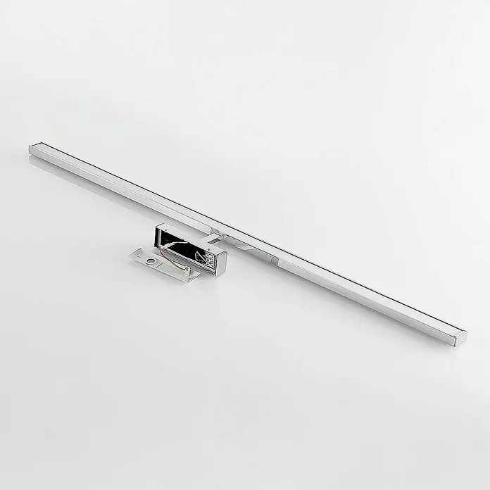 Lindby Wandleuchte Jukka - L x B x H: 15 x 120 x 5 cm, chrom / silber