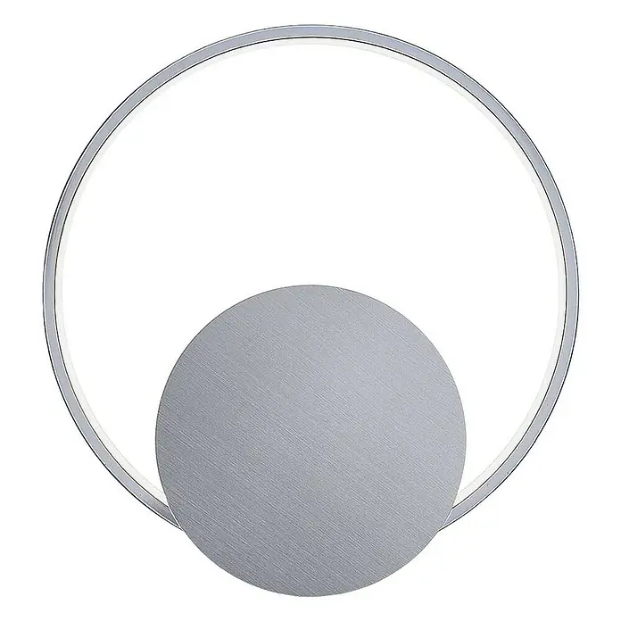 Lindby Wandleuchte Anays - alu / grau / zink, alu / grau / zink