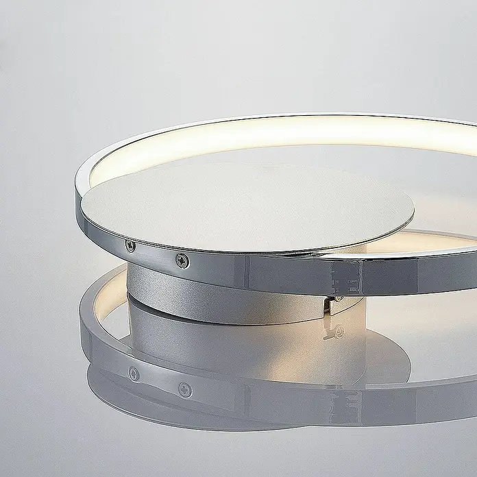 Lindby Wandleuchte Anays - alu / grau / zink, alu / grau / zink