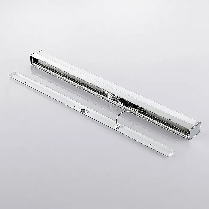 Lindby Wandleuchte Klea - chrom / silber