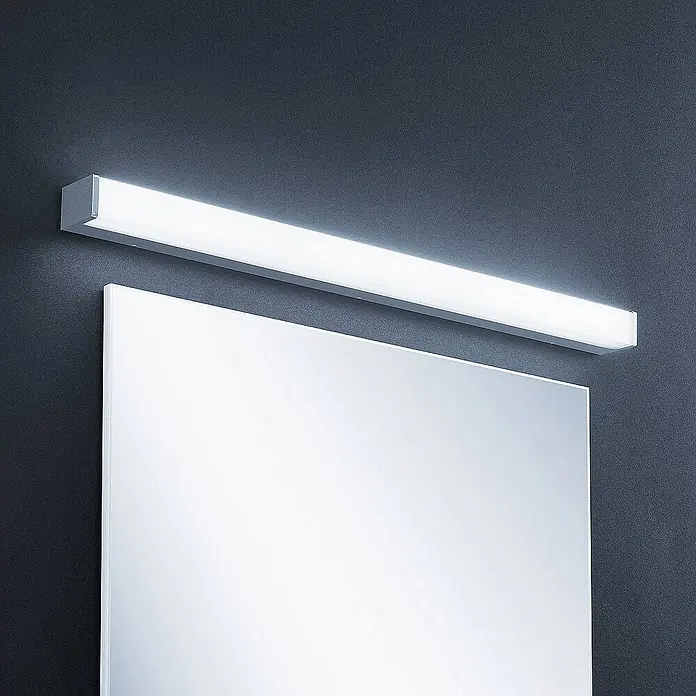 Lindby Wandleuchte Klea - chrom / silber