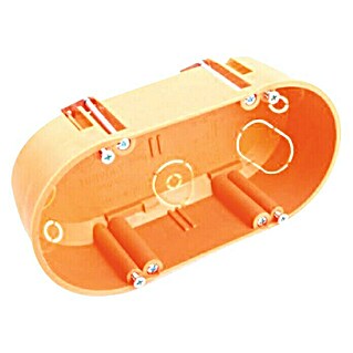 Dietzel Univolt Podžbukna kutija za šuplji zid (D x Š x V: 143 x 70 x 47 mm, 2-struko, Narančaste boje, 10 Kom.)