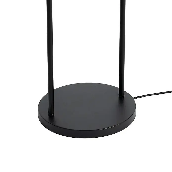Lindby Stehleuchte Aralena - Höhe: 143,5 cm, schwarz, schwarz, E27