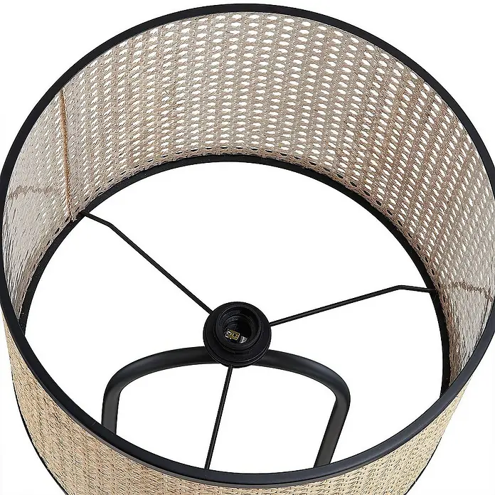 Lindby Stehleuchte Yaelle - Holz hell, E27