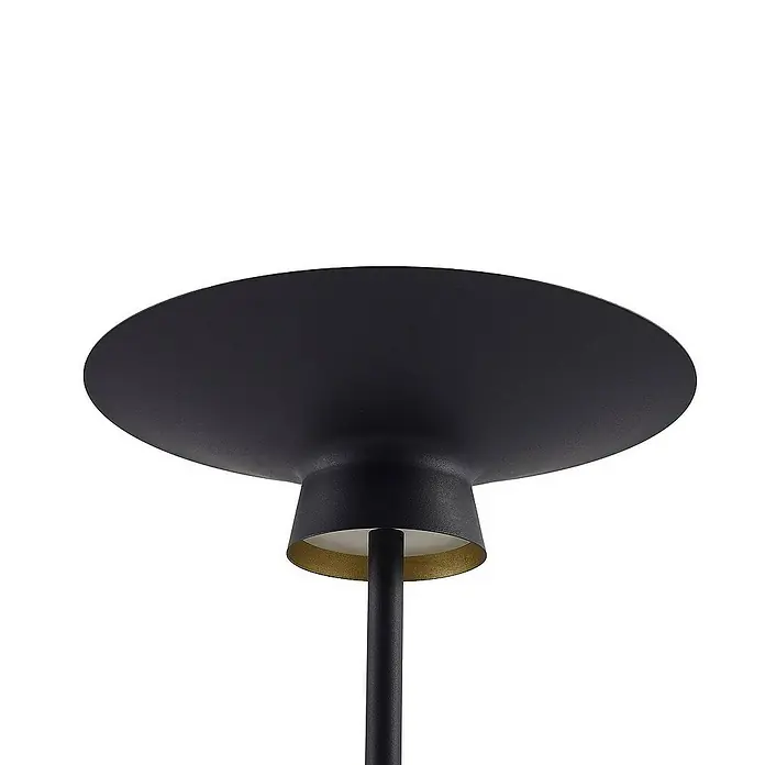Lindby Stehleuchte Norvind - Höhe: 140 cm, schwarz