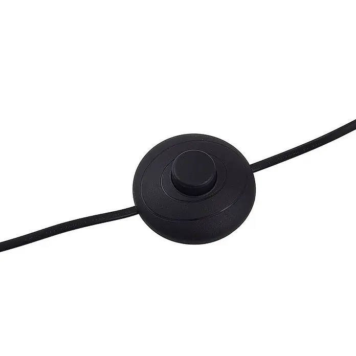 Lindby Stehleuchte Norvind - Höhe: 140 cm, schwarz