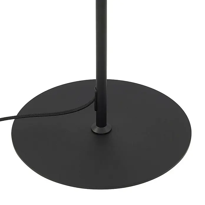 Lindby Stehleuchte Edion - Höhe: 145 cm, schwarz, schwarz, E27