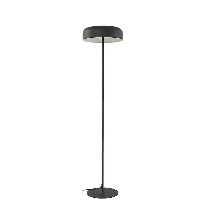 Lindby Stehleuchte Edion - Höhe: 145 cm, schwarz, schwarz, E27