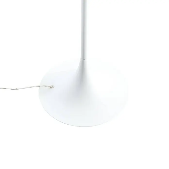 Lindby Stehleuchte Eryndor - Höhe: 159,5 cm, weiß / opal, weiß / opal, E27
