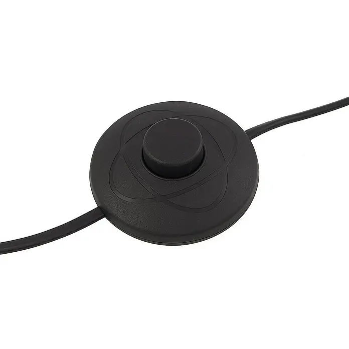 Lindby Stehleuchte Adrik - Höhe: 141 cm, schwarz, schwarz, E27