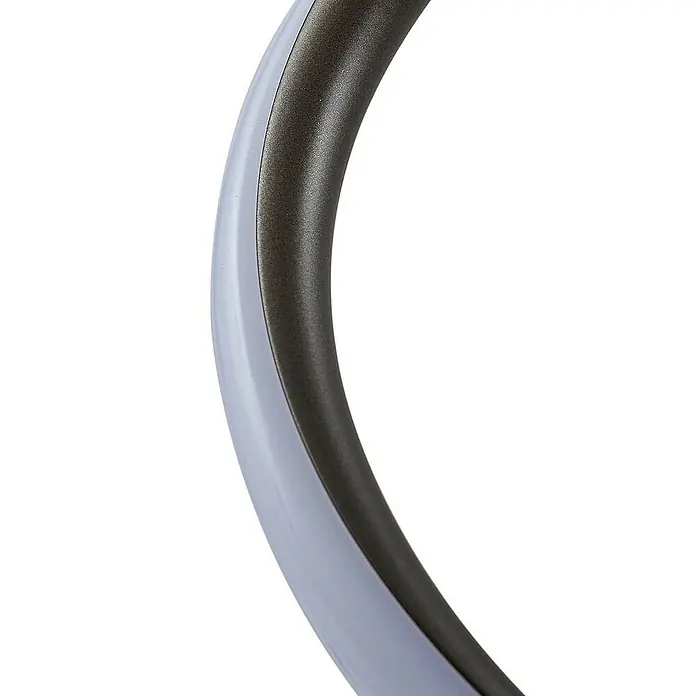 Lindby Stehleuchte Spiraali - Höhe: 133 cm, Holz hell, alu / grau / zink