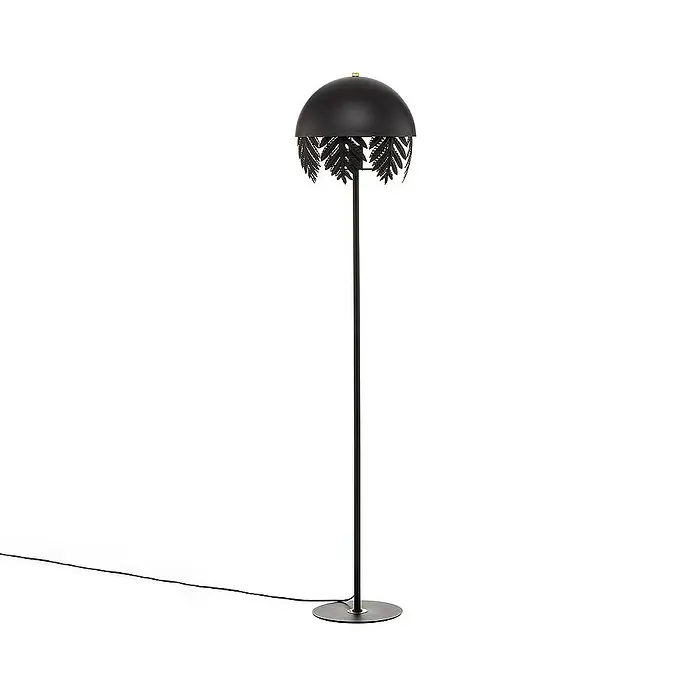 Lucande Stehleuchte Aparas - Höhe: 160 cm, schwarz, schwarz, E27